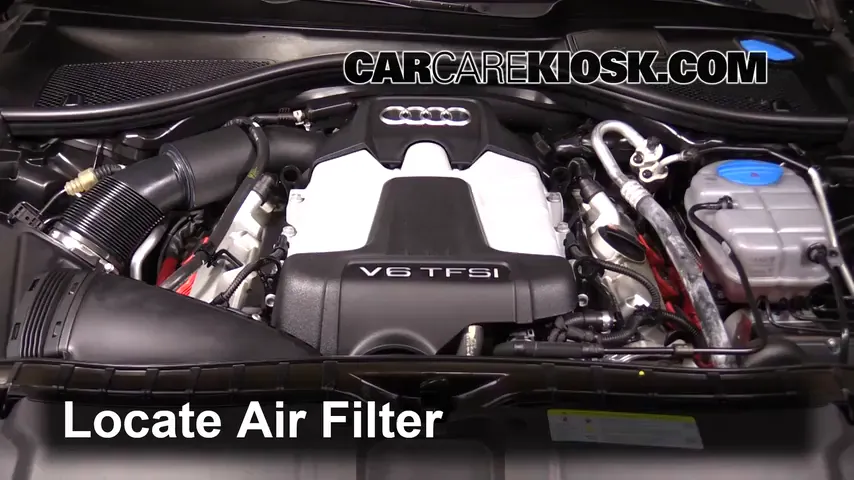 2013 Audi A6 Quattro Premium 3.0L V6 Supercharged Air Filter (Engine)
